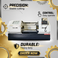 Tour de précision CNC CK6150, diamètre de tournage 500 mm, pour pièces d'arbre et de disque