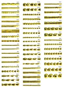 Perline di Ematite Sfaccettate Placcate in Oro 24K, Pietra Lucida Certificata da Terze Parti per Creazione di Gioielli, Marca XM CN/GUA - Product Image 4