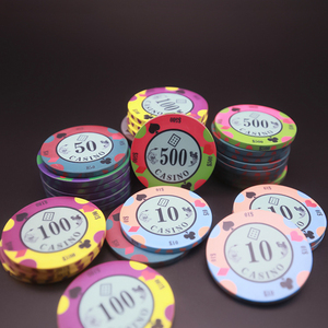 Fichas de Póker de Cerámica de 9.7 Gramos y 3.3 mm de Grosor, Personalizadas con Logotipo de Casino, Sublimación en Blanco, Texas Hold'em, 39 mm, 10 g, para Juegos - Product Image 6