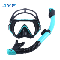 Ensemble de plongée mini pour piscine JYF, style tendance, avec masque de plongée à lentille unique et tuba sec