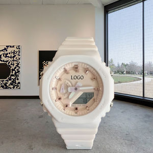 Reloj de Lujo Serie G, Acero Inoxidable, Cristal de Zafiro, Resistente al Agua 100m, Movimiento de Cuarzo, Alarma, Funciones de Buceo - Product Image 2