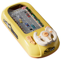 Jeux de table éducatifs interactifs pour enfants, jouets portables en plastique, simulation de course automobile musicale, jouet volant d'aventure