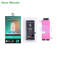 Baterai Diagnostik Asli OEM Kara Manda untuk iPhone 12 Mini, Baterai untuk iPhone 12 13 14 15 15 Pro Max, Baterai Ponsel 0 Cycle