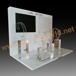 ตู้โชว์นาฬิกาอะคริลิคพร้อมจอ LCD สำหรับโฆษณาและจัดแสดงสินค้าคุณภาพสูง เหมาะสำหรับเคาน์เตอร์ขายปลีกและงานนิทรรศการ - Product Image 3