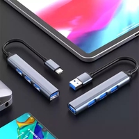 Station d'accueil HUB USB 3.0 4 en 1 vers USB 3.0 2.0 Adaptateur OTG multi-ports pour ordinateur Macbook Pro PC