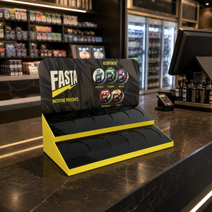 Expositor de Sobremesa Personalizado para Bolsas de Snus Fasta, Soporte para Latas de Tabaco, Estante de Exhibición de Latas de Snus para Tiendas Minoristas, Expositor Acrílico - Product Image 3