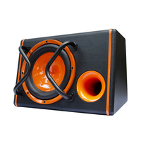Caisse de subwoofer actif pour voiture à bobine simple de 12 pouces VK K350 avec une puissance RMS de 150 W, 12 V CC, 4 ohms, garantie d'un an