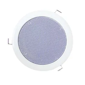 Haut-parleur en métal de plafond haute performance 6W passif croisé audio bidirectionnel avec communication AUX pour les fêtes