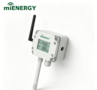 OEM mural pour intérieur ±0.3 ℃ Capteur de température et d'humidité sans fil avec transmetteur, NB-IoT, ±3% RH