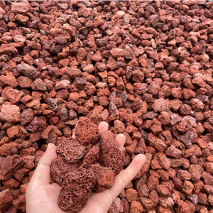 Bloc de roche volcanique de basalte noir et rouge naturel 100 % naturel pour l'amélioration des sols, l'aquaculture, l'aménagement paysager, le barbecue et comme diffuseur - Product Image 2