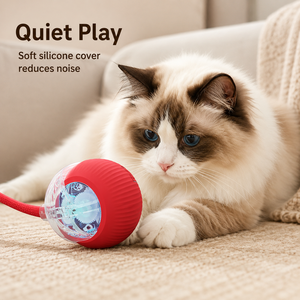 Hot Sale Smart <b>Cat</b> Balls Electric Mascotas <b>Interactive</b> Speedy Tail <b>Cat</b> <b>Toy</b> Ball Pet <b>Interactive</b> & Movement <b>Toys</b> - Product Image 1
