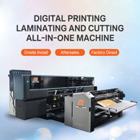 Máquina de Impresión, Laminación y Corte Digital RS1900-E16, Impresora de Tinta a Base de Agua, Alimentación Automática, 2400dpi