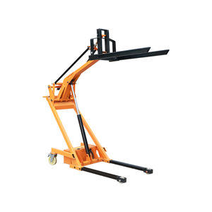 नए छोटे इलेक्ट्रिक हाइड्रोलिक फोर्कलिफ्ट घुमावदार हाथ पोर्टेबल ईगल बीक उठा तेल ड्रम ट्रक इलेक्ट्रिक हाइड्रोलिक तेल - Product Image 5