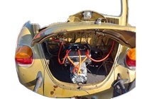Moteur électrique de voiture vintage populaire à couple élevé 15KW 96V, contrôleur de conversion électrique, batterie au lithium