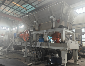 TIANKE rol Mobile Crusher batu kapur menghancurkan beton peralatan daur ulang 2000 Tph AC Motor PLC Gearbox pompa mesin inti Ore - Product Image 5