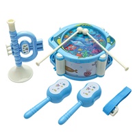 Children's Toys Happy Clapping Drum Musical Instrument Small Drum Combination Music Percussion Instrument Jazz Drum