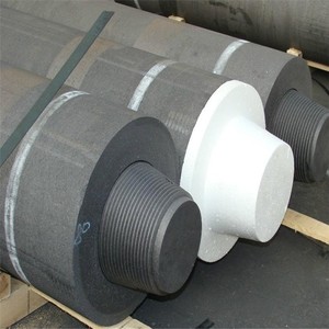 Bán buôn hiệu suất cao quá trình oxy hóa kháng điện cực UHP <span class=keywords><strong>Graphite</strong></span> điện cực - Product Image 2