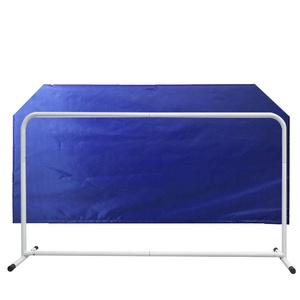 Nouvelle conception de barrière de tennis de <span class=keywords><strong>table</strong></span> rétractable en plastique 140*75CM avec logo personnalisé pour le divertissement en intérieur - Product Image 2
