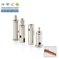 Kit de suspension de câble métallique réglable pour suspension au plafond, idéal pour panneaux LED et signalétique