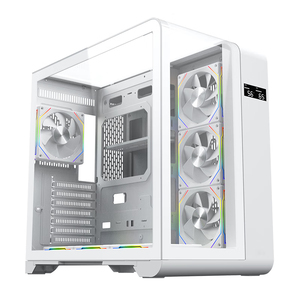 เคสคอมพิวเตอร์เกมมิ่ง OEM ATX M-ATX พร้อมหน้าจอแสดงอุณหภูมิ กระจกนิรภัย - Product Image 4