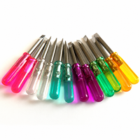 Mini tournevis multi-têtes (plate, Phillips, Pentalobe, Y, Torx, Hex) – Outil de réparation de précision avec manche en plastique – Fourniture OEM