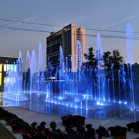 Фонтан-танцор с LED-подсветкой и музыкальным световым шоу для площадей и ландшафтного дизайна, оптовая продажа от производителя