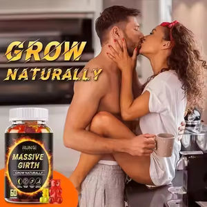 Capsules de Maca pour l'amélioration de la force masculine, gommes pour l'amélioration de la libido adulte, pilules énergétiques, compléments alimentaires à base de plantes pour l'agrandissement masculin - Product Image 6