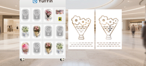 24 giờ tự phục vụ bó hoa tươi kết hợp máy bán hàng tự động thẻ tín dụng QR mã tùy chỉnh công suất máy nén làm mát - Product Image 6