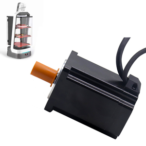 Moteur DC 80mm 750W 48V pour tri logistique avec frein EBS80F-750C-30DH5Z-BEEL-ST-00 Moteurs DC basse tension haute performance - Product Image 1