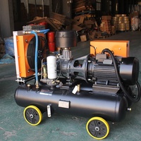 Compresseur d'air à vis mobile Kaishan Petite perceuse de pierre à compresseur d'air triphasé 22kw 30 HP pour le sablage