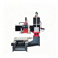 Máquina de Perfilado de Piedra CNC de un Solo Brazo Kunheng DTFX-600 para Corte de Formas Especiales en Granito, Mármol y Balaustres