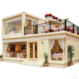 Casa Contenedor Moderna con Balcón y Área de Asientos al Aire Libre para Uso como Cafetería o Panadería - Product Image 4
