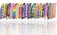 Drapeaux de plage publicitaires personnalisés grand format en forme de goutte d'eau, résistants à l'eau, pour affichage extérieur, accessoires inclus, prix direct