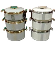 Ustensiles de cuisine 3 pièces, nouveau design, récipients isothermes 1,5L+2L+2,5L, garde les aliments au chaud, ABS+acier inoxydable, chauffe-plat isotherme, casserole