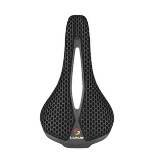 <span class=keywords><strong>Sella</strong></span> per <span class=keywords><strong>Bicicletta</strong></span> LUNJE Ultraleggera Cava Stampata in 3D Comoda e Traspirante con Cuscino a Nido d'Ape in Fibra di Carbonio - Product Image 1