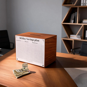 Alcancía <span class=keywords><strong>de</strong></span> Madera Maciza Personalizada Hecha a Mano, Rompecabezas <span class=keywords><strong>de</strong></span> Casa <span class=keywords><strong>de</strong></span> Madera, <span class=keywords><strong>Caja</strong></span> <span class=keywords><strong>de</strong></span> <span class=keywords><strong>Ahorro</strong></span> <span class=keywords><strong>de</strong></span> Dinero <span class=keywords><strong>de</strong></span> 100000, Desafío <span class=keywords><strong>de</strong></span> <span class=keywords><strong>Ahorro</strong></span> <span class=keywords><strong>de</strong></span> Dinero - Product Image 5