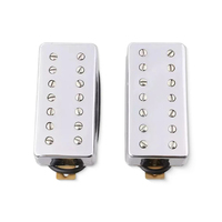 Micro guitare électrique Humbucker Lp 7 cordes de haute qualité avec barre magnétique en céramique Chrome