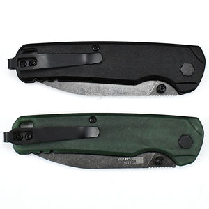 Cuchillo Plegable de Camping de Grado Industrial <span class=keywords><strong>Ganzo</strong></span>, Hoja de 18.6 cm, Acero 8Cr13Mov, Grosor de 3 mm, Personalizable OEM, Punta de Gota, Borde Dentado, EDC - Product Image 5