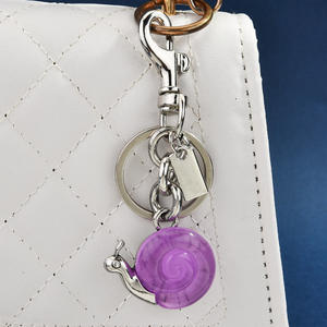 Insetto, Animale, Cristallo, Piccola Lumaca, Portachiavi, Regalo Creativo per Ragazze, Portafoglio, Borsa, Gioielli alla Moda, Ciondolo - Product Image 1