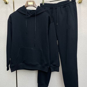 Conjunto de Sudadera con Capucha para Hombre, Estilo de Diseñador de Lujo, Ropa Deportiva Informal, Sudadera de Algodón y Pantalones Deportivos - Product Image 3