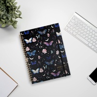 Agenda Semanal 2026-2027 con Espiral, Formato A5, en Inglés, Personalizable, para Planificación, Regalo, en Stock