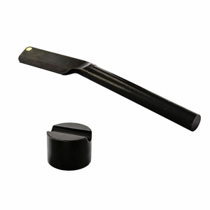 交換可能な刃付きメンズストレートエッジカミソリ、プロ仕様の髭剃りツール、敏感肌に最適 - Product Image 2