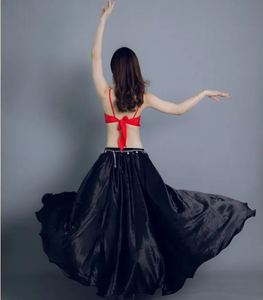 Conjunto de Disfraz de Danza del Vientre Sexy para Mujer, Top y Falda de Poliéster para Espectáculo de DJ, Ropa de Práctica de <span class=keywords><strong>GOGO</strong></span> - Product Image 4