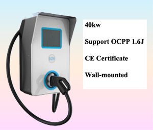 Chargeur mural portable DC rapide certifié SCU CE CB TUV pour véhicules électriques 40kW 30kW avec contrôle par application RFID - Product Image 1