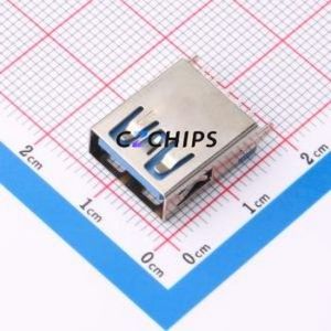 HC-USB3.0-L150-ZP <b>USB</b> <b>Connector</b> Through hole Component (THT) <b>Connector</b> Type-A <b>USB</b> 3.0 Female Through Hole - Product Image 1
