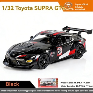 Modelo de <span class=keywords><strong>Auto</strong></span> a Escala 1:32, Réplica de Metal Fundido a Presión, <span class=keywords><strong>Supra</strong></span> GT4, Puertas Abatibles, Coleccionable, Decorativo, Juguete - Product Image 4