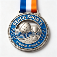 Médaille personnalisée frappée à la presse, médailles de championnat personnalisées pour les compétitions et événements sportifs