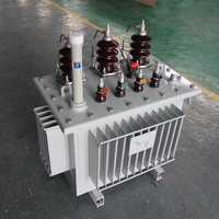 Transformateur de puissance triphasé 50/60Hz à bain d'huile avec enroulement en aluminium et topologie Flyback à profil plat
