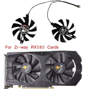Ventilador de 85 mm para Tarjeta Gráfica, Enfriador de GPU, para JIESHUO RX 6600M 8G, para 51RISC <span class=keywords><strong>RX6600M</strong></span> 8GB, para Ziway RX580 8g, para ALSEYE RX 580 - Product Image 3