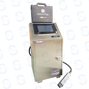 Markem Imaje 9330เครื่องเข้ารหัสอิงค์เจ็ทพร้อมตัวเรือนสแตนเลส IP55และการพิมพ์<span class=keywords><strong>4</strong></span>บรรทัด - Product Image 1